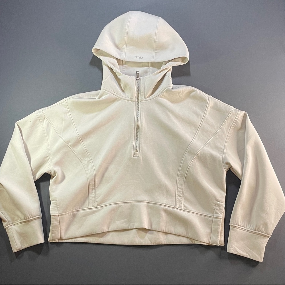 Abercrombie & Fitch Cream Hoodie